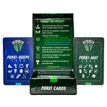 Fore! Cards On-Course Golf Game | Fun Interactive Golf Game | Spice Up Your Next Round | 50 Card Deck Makes Every Hole a Different Challenge | Perfect for Any Golfer