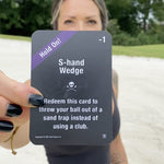 Bad Cards Fore Good Golfers | Interactive Golf Card Game | More Fun and Exciting | Intensify Golf Game with Friends for Good and Bad Golfers | 107 Playing Cards