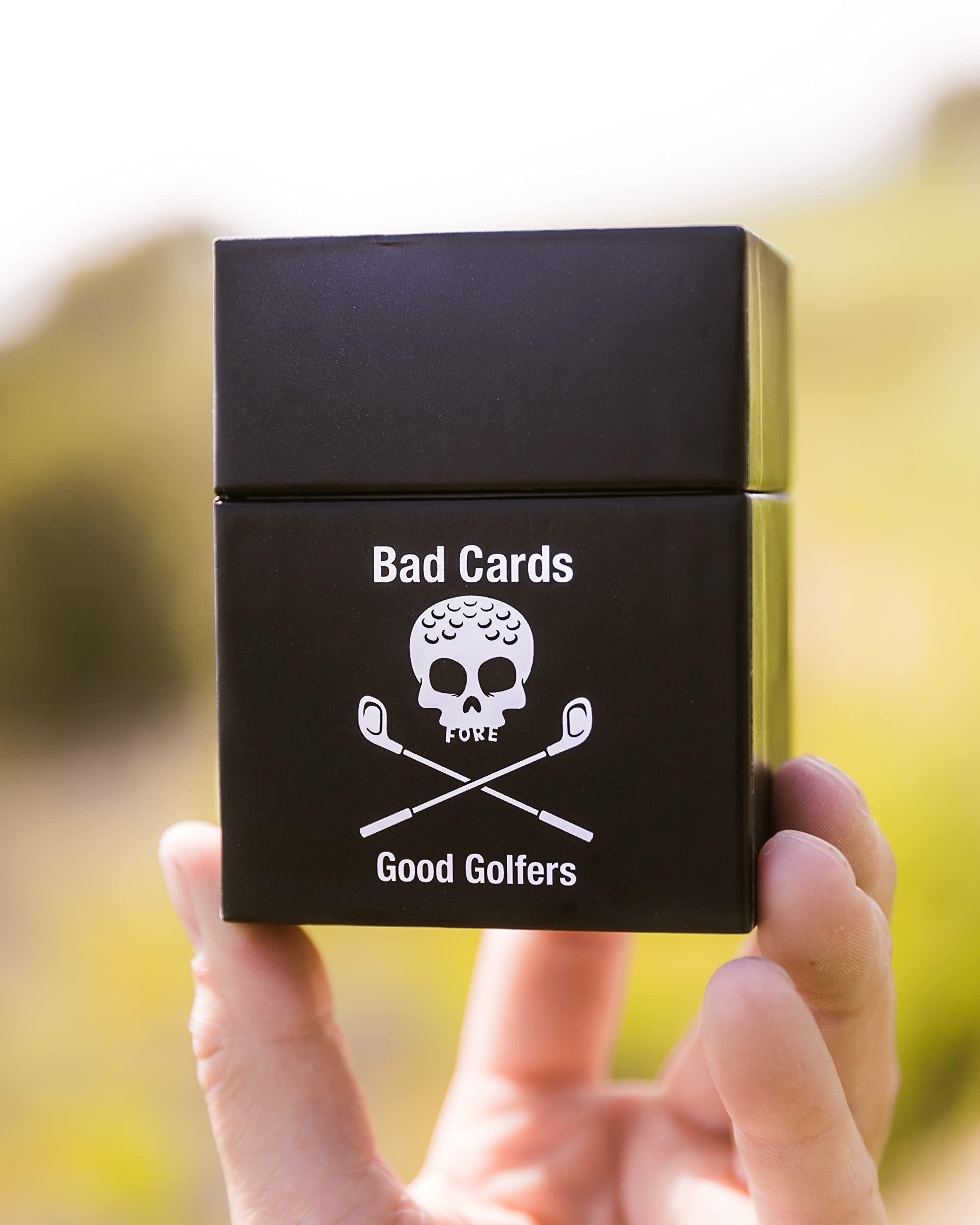 Bad Cards Fore Good Golfers | Interactive Golf Card Game | More Fun and Exciting | Intensify Golf Game with Friends for Good and Bad Golfers | 107 Playing Cards