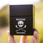 Bad Cards Fore Good Golfers | Interactive Golf Card Game | More Fun and Exciting | Intensify Golf Game with Friends for Good and Bad Golfers | 107 Playing Cards