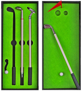 Golf Pen Desktop Games - Funny Gifts for Golfers, Coworkers, Boss - Stocking Stuffers