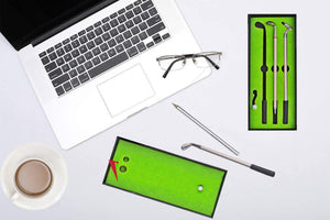 Golf Pen Desktop Games - Funny Gifts for Golfers, Coworkers, Boss - Stocking Stuffers